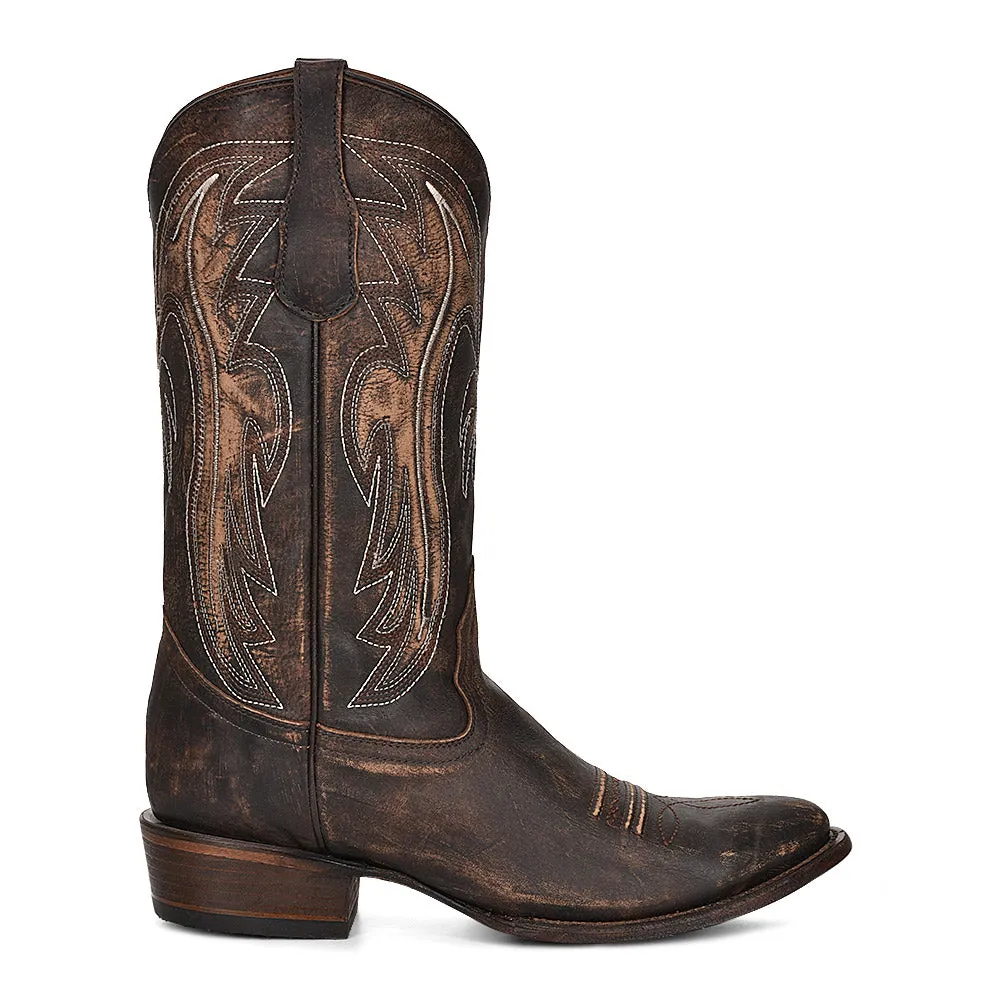L5972 Mens Corral Circle G Embroidered Round Toe Cowboy Boots