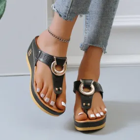 Ladies Orthopedic Sandals Soft Cushion Flip Flops