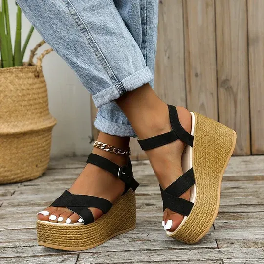 Ladies Shoes Thick Bottom Slipper Shoes