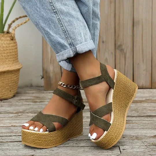 Ladies Shoes Thick Bottom Slipper Shoes