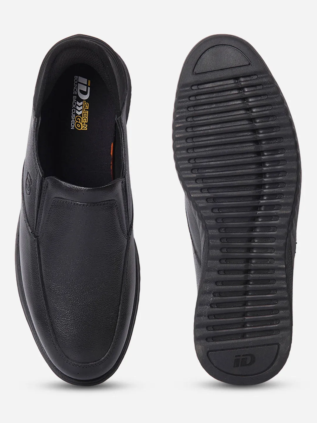 Men's Black Slide N Go Slip On (ID2275)