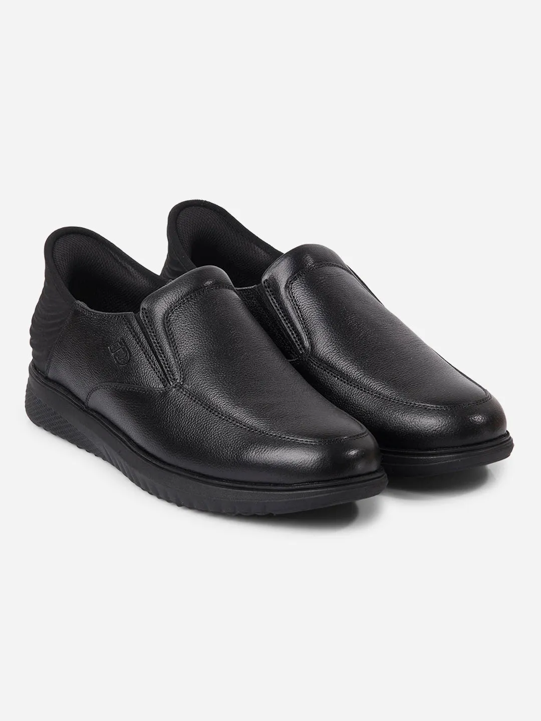 Men's Black Slide N Go Slip On (ID2275)