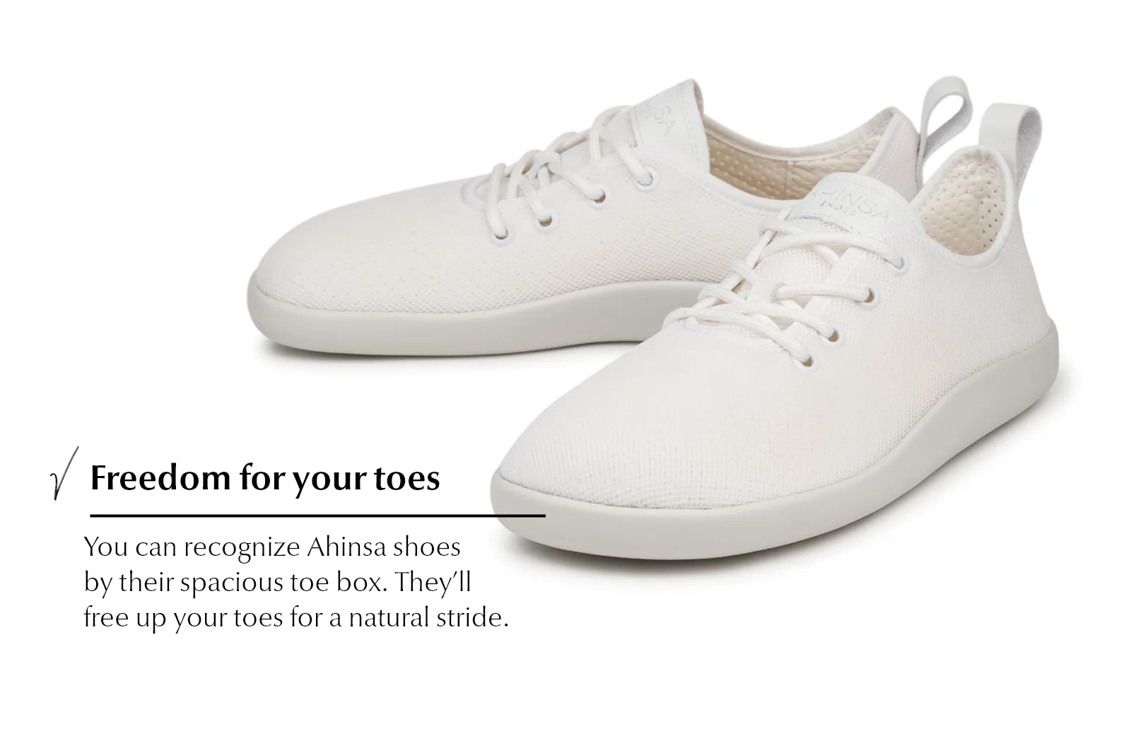 Men's Flow Comfort white sneakers