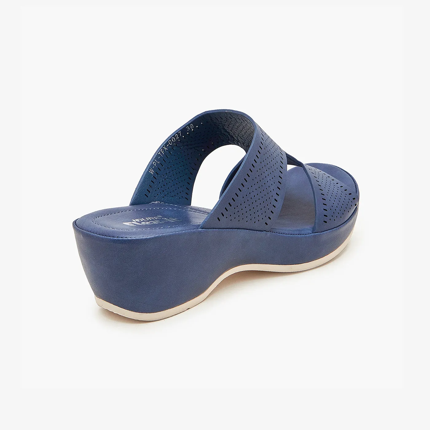 Padded Platform Slippers