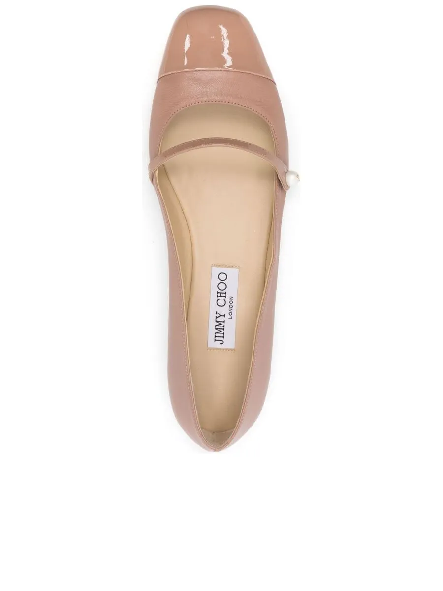 Patent Finish Flat Sole Shoe