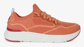 Pitas Womens Cue Memory Foam Trainers - Orange