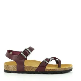 Plakton 101016 Plum Slingback Sandals