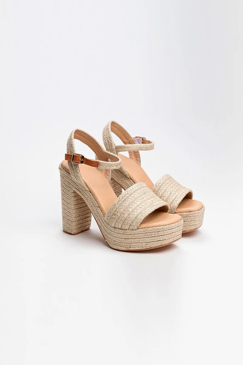 Platform Sandals Sophie Natural
