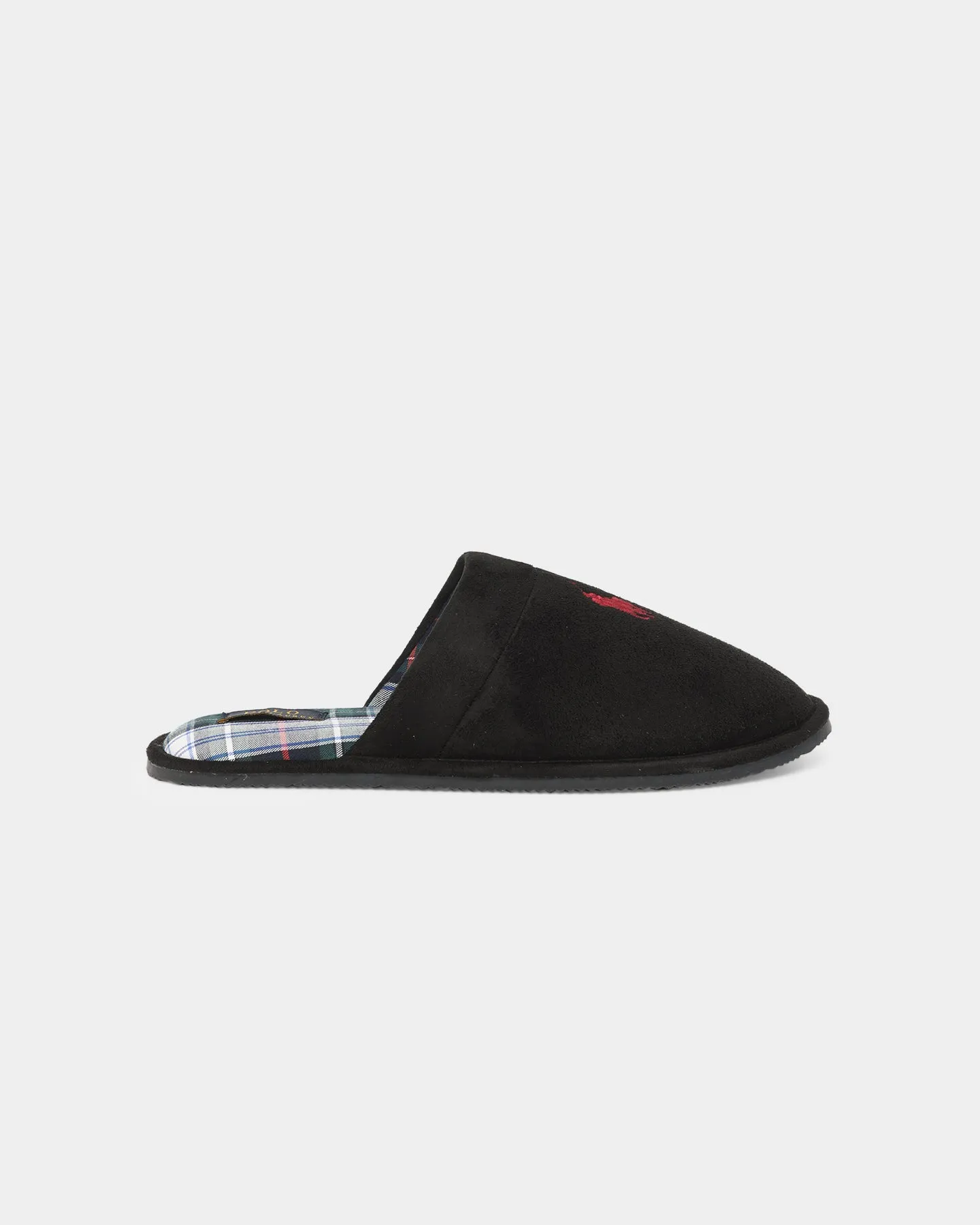 Polo Ralph Lauren Klarence Slippers Black/Plaid