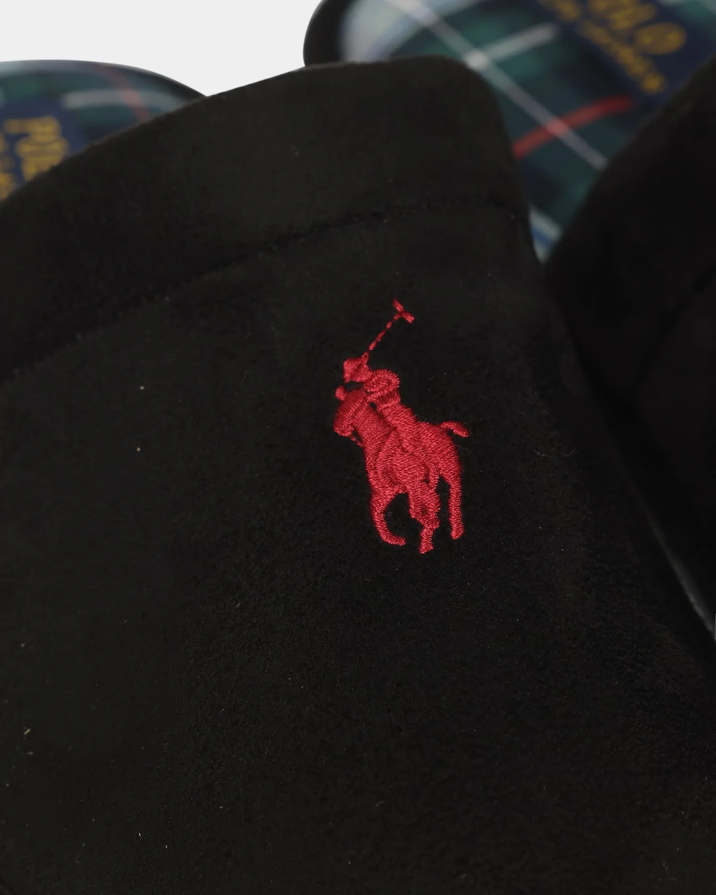 Polo Ralph Lauren Klarence Slippers Black/Plaid