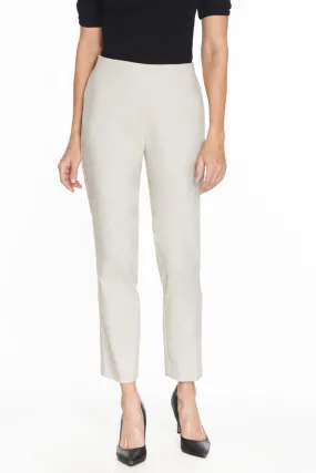 Pull On 'No Waist' Ankle Pant - Stone