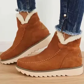Rihanna Boots | Pluche Schapenvacht Enkellaarzen