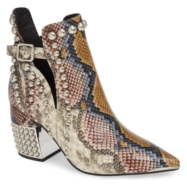 RYLAN GREY WINE SNAKE SILVER