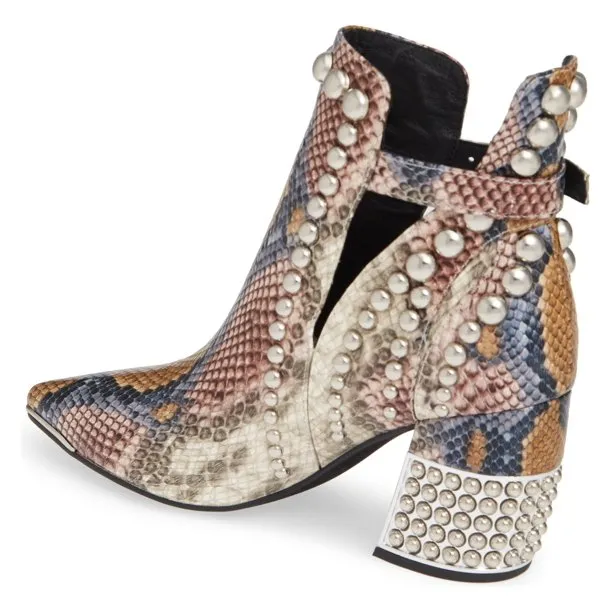 RYLAN GREY WINE SNAKE SILVER