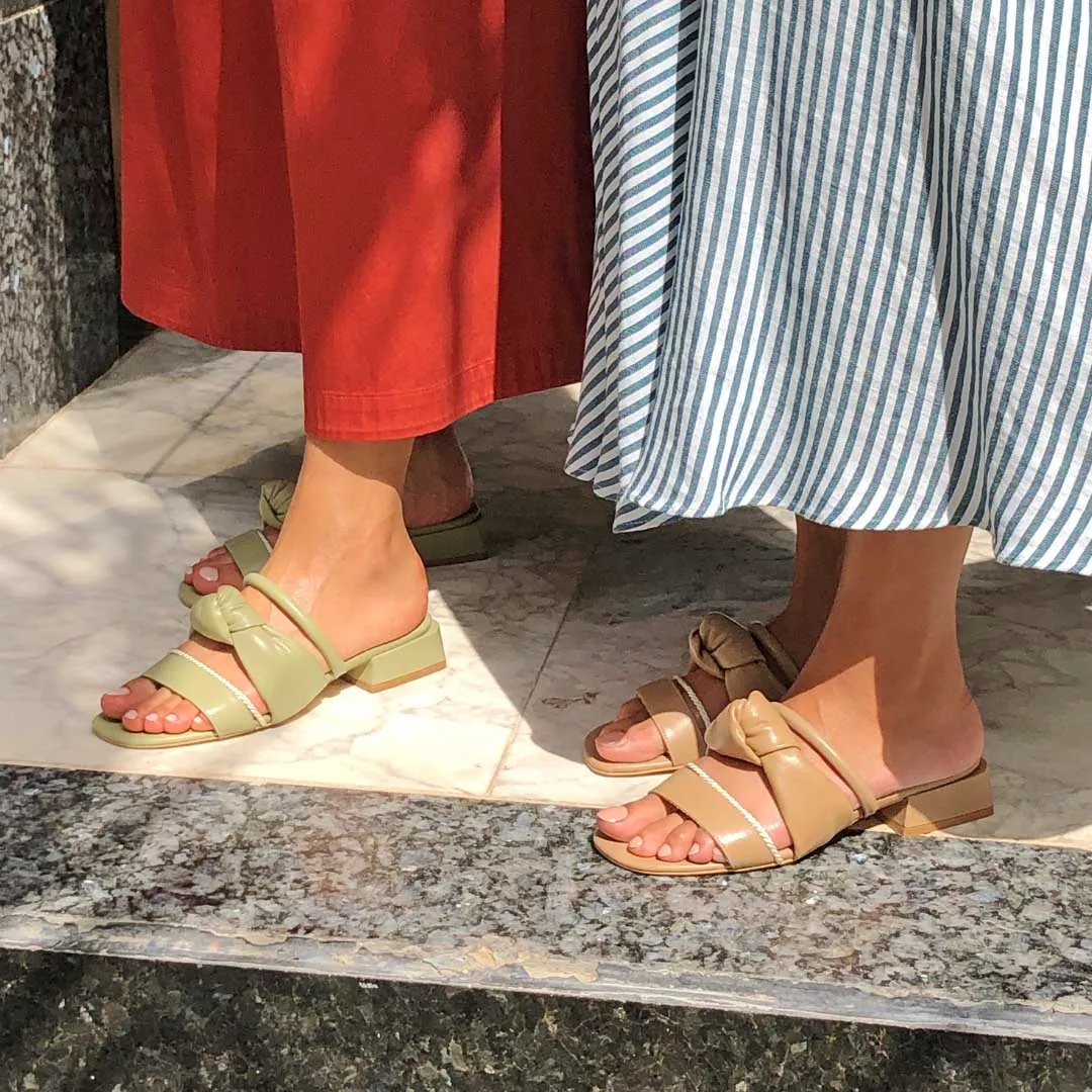 Safa beige slipper