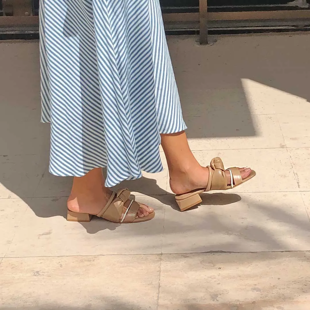 Safa beige slipper