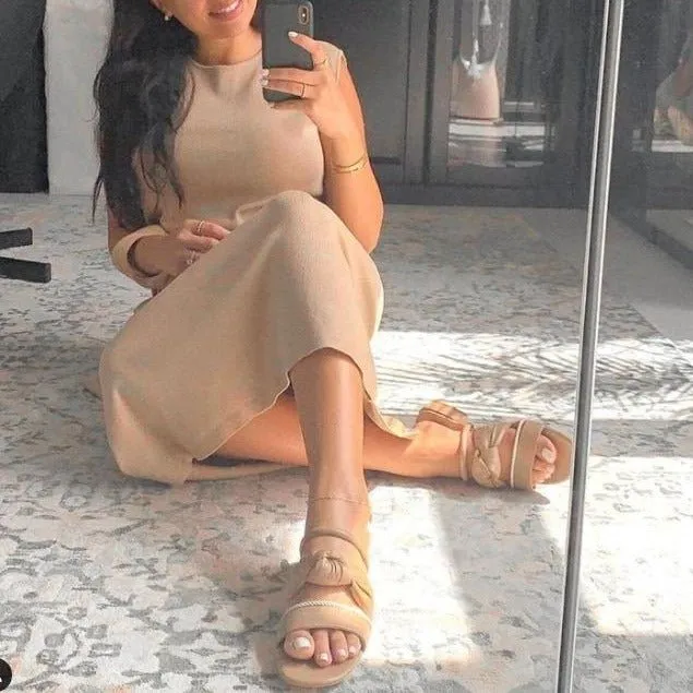 Safa beige slipper