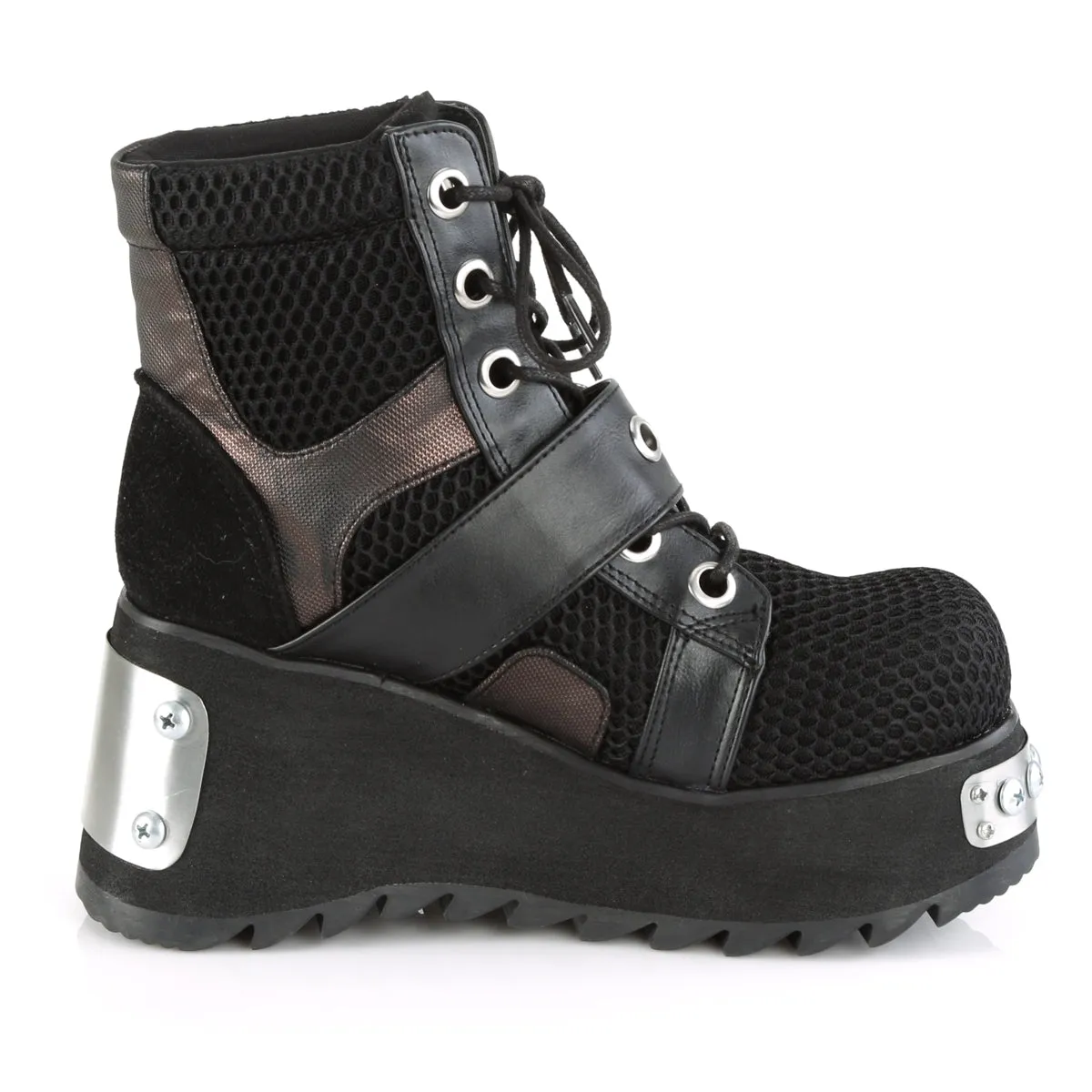 SCENE-53 Demoniacult Alternative Footwear Women's Ankle Boots