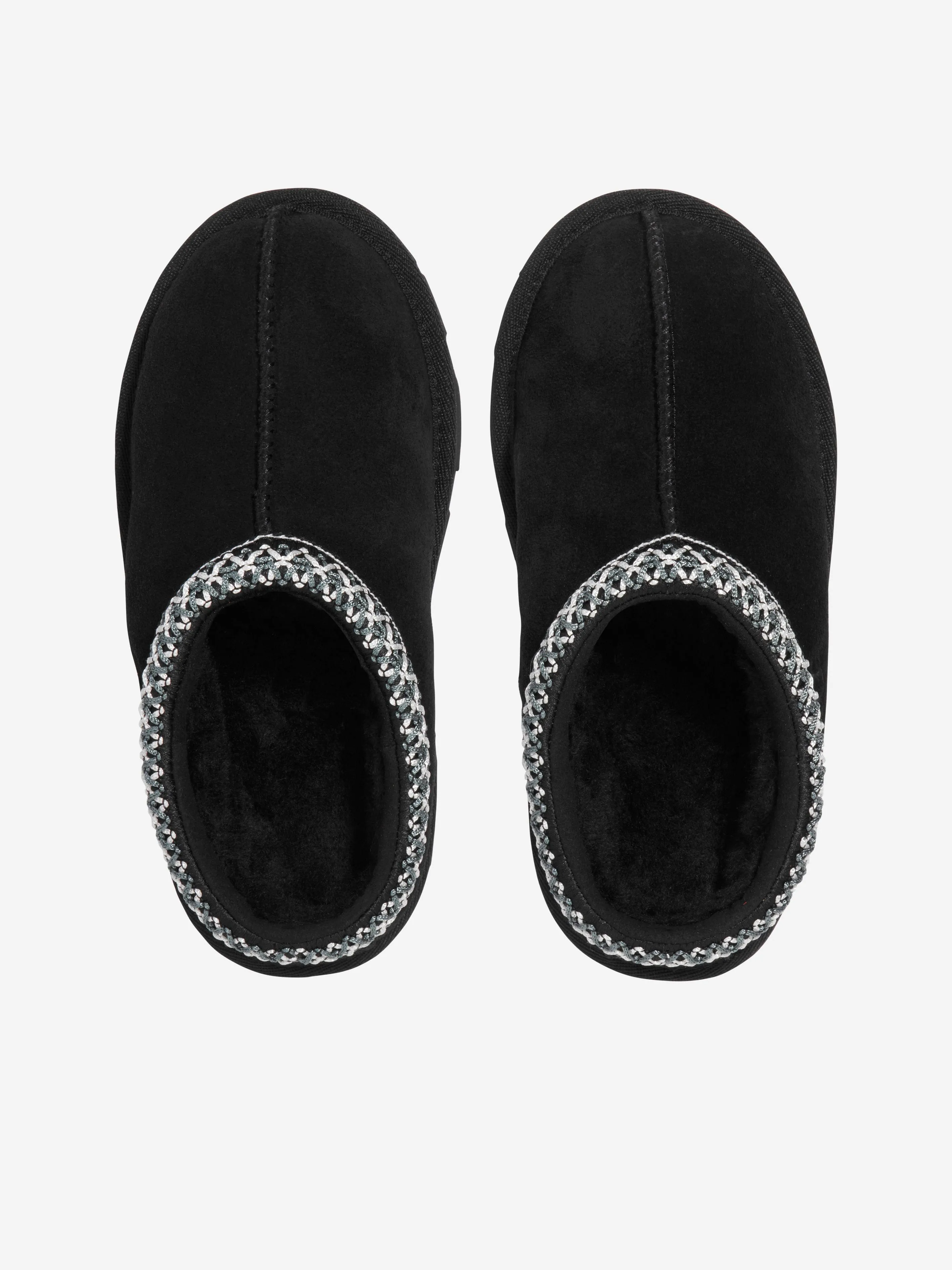UGG Kids Tasman II Slippers in Black