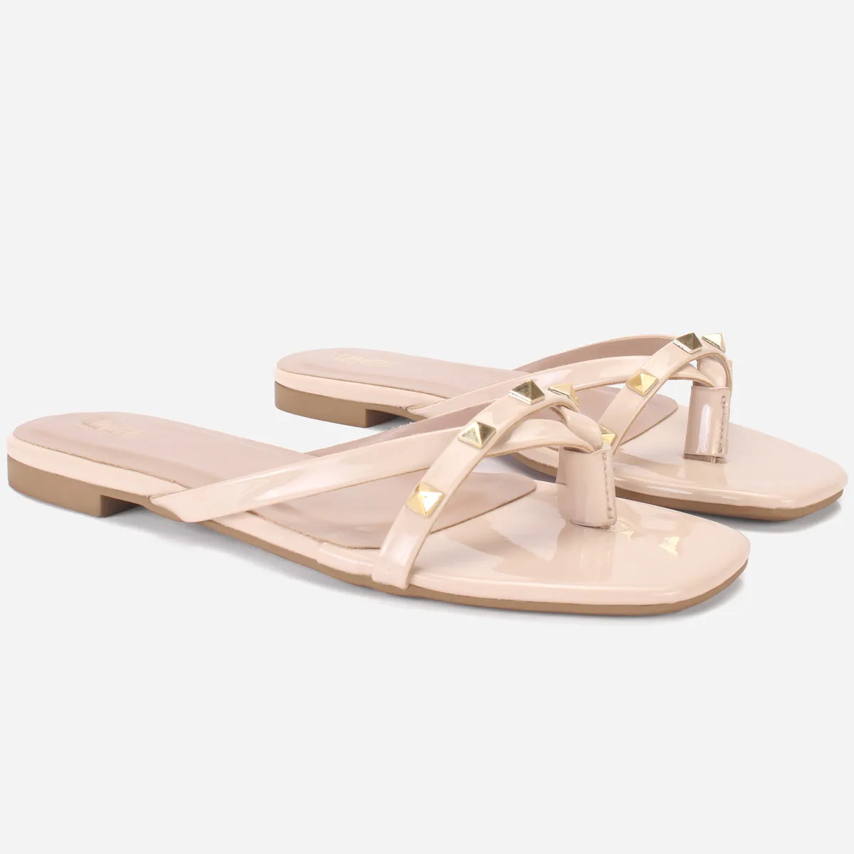 Women "TOAZ" Thong Flat Slippers