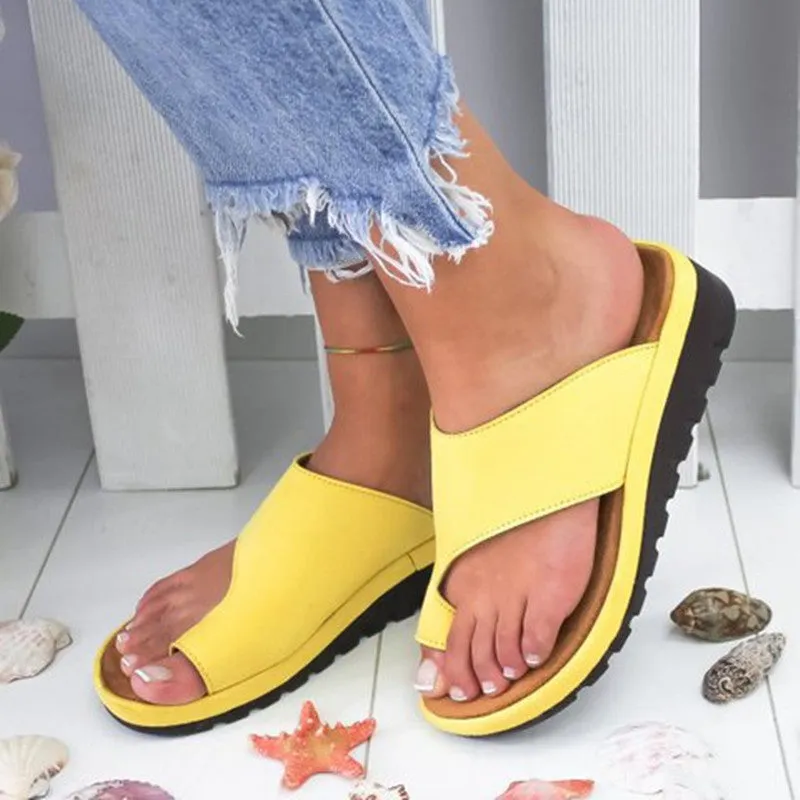 Womens Comfy Platform Sandals