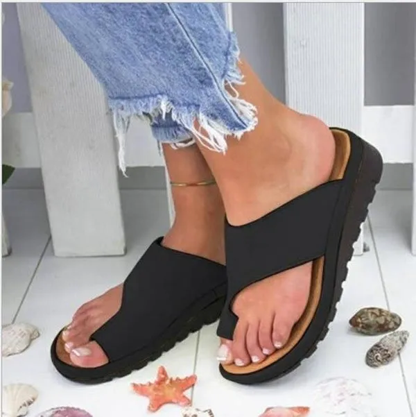 Womens Comfy Platform Sandals