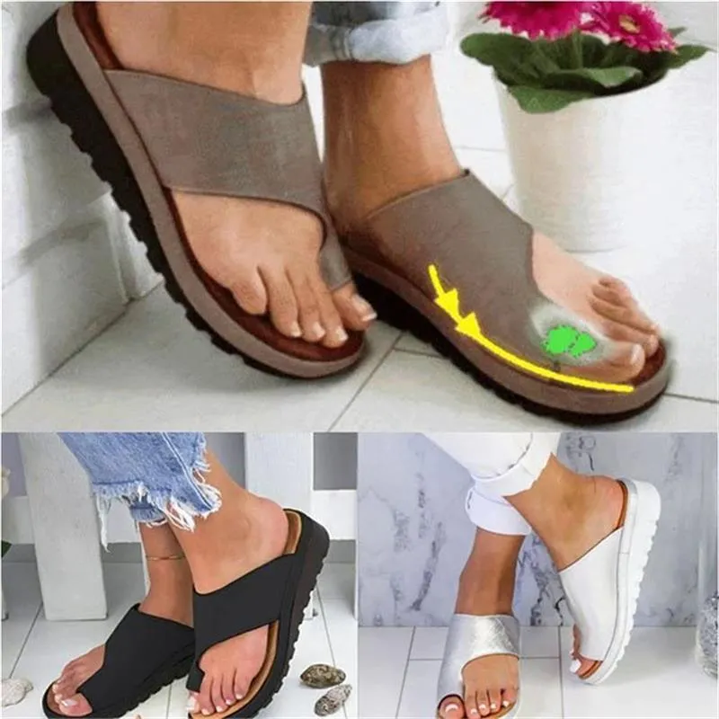 Womens Comfy Platform Sandals